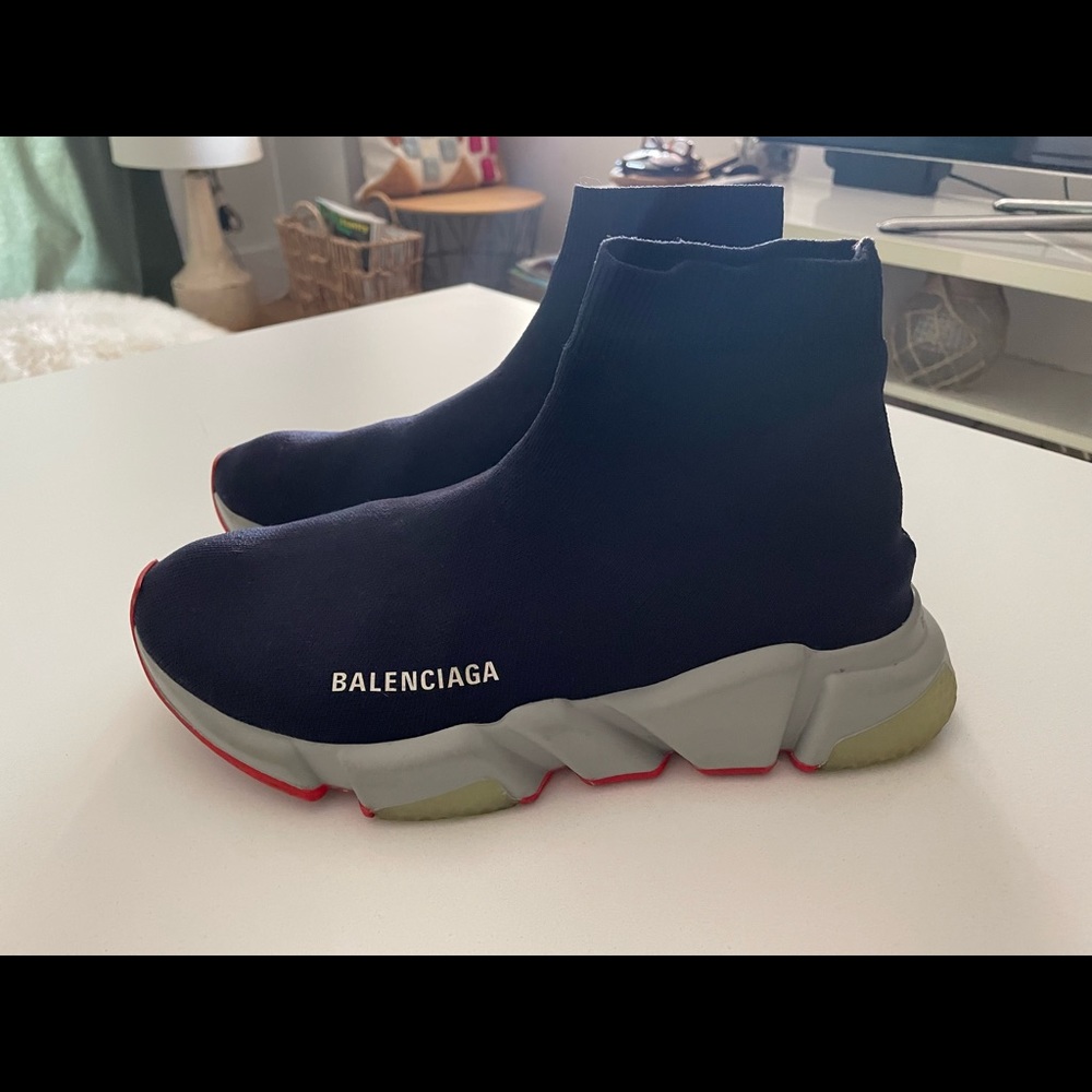 Balenciaga Speed Trainer High Top Sock Sneakers